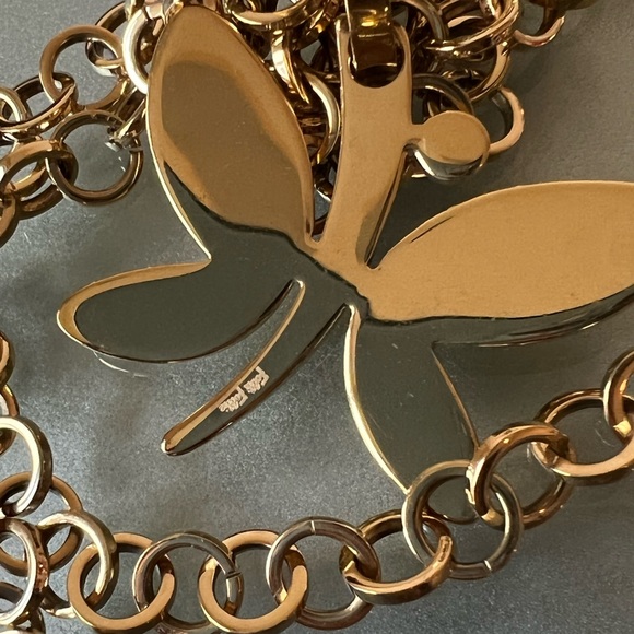 Folli Follie 🦋 Butterfly Gold Plated Necklace - Picture 6 of 6